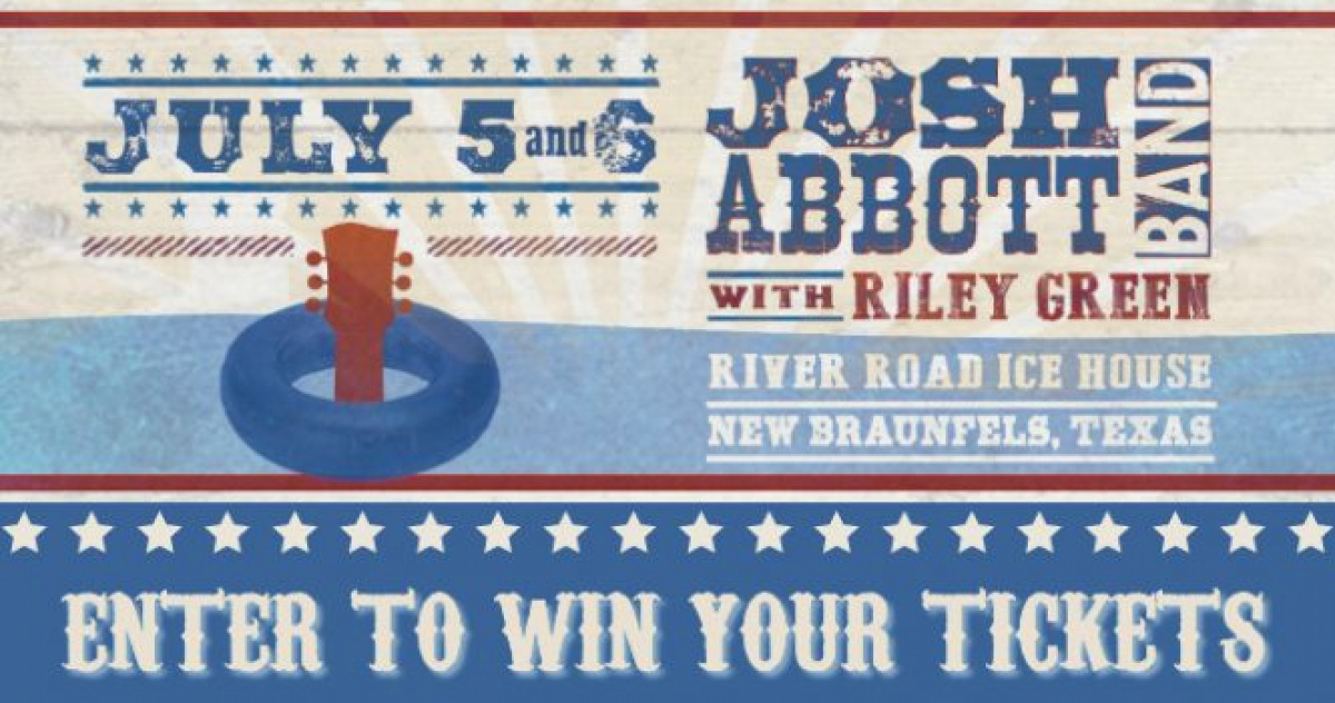 Enter To Win Josh Abbott Band + Riley Green Tickets 