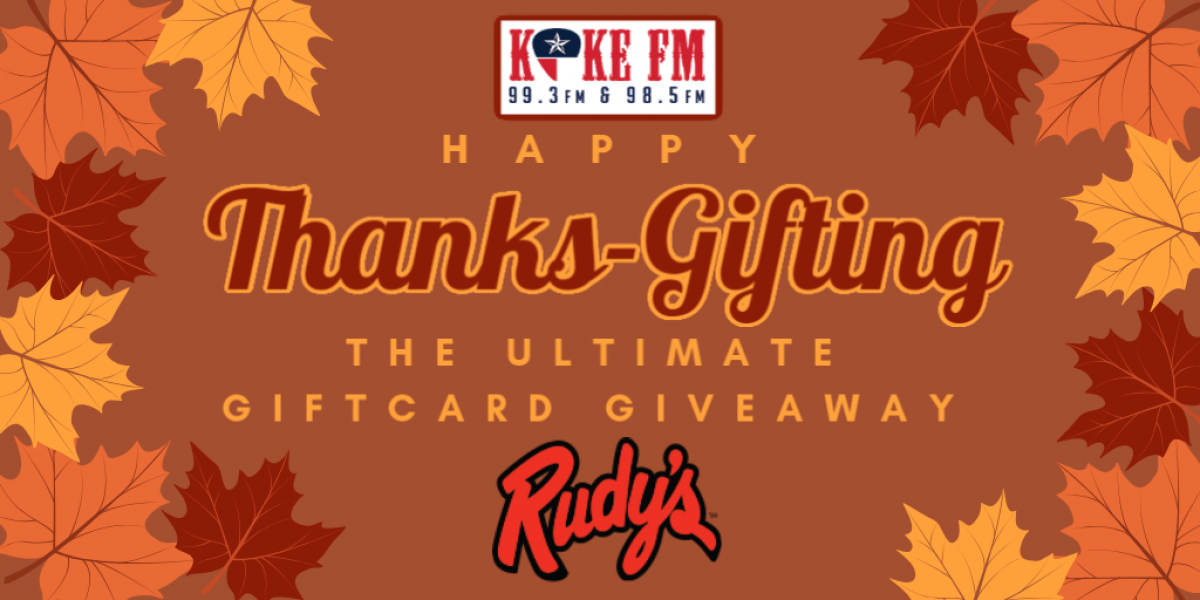 THANKS-GIFTING: Rudy's Country Store & BBQ