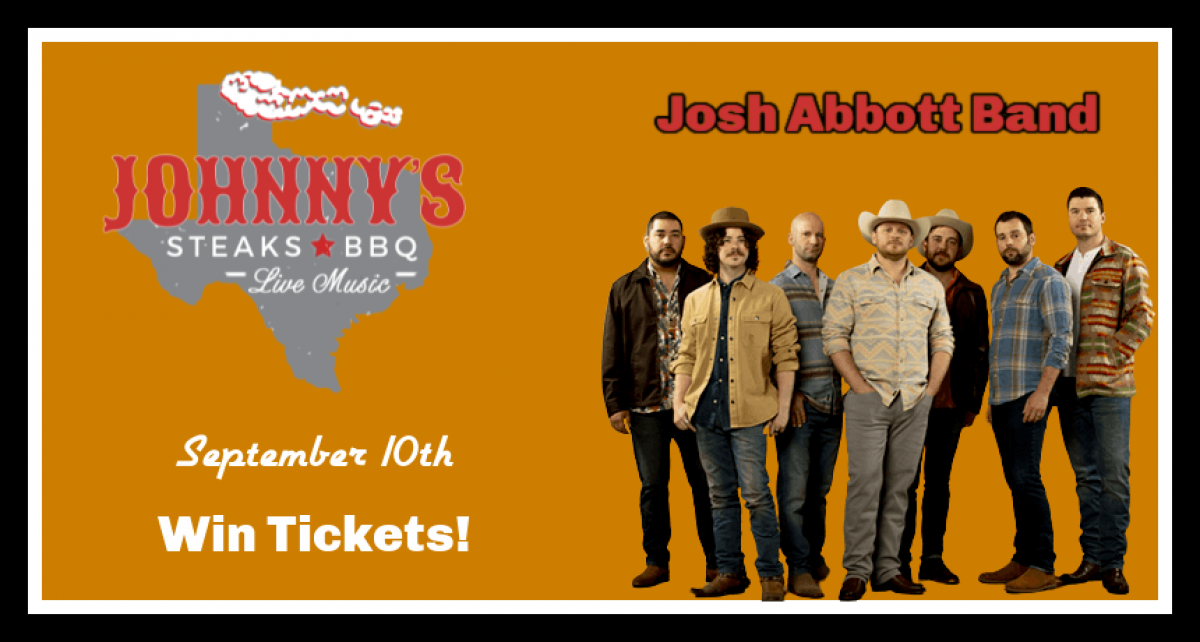Win Tickets To See Josh Abbott Band At Johnny's Outback In Salado