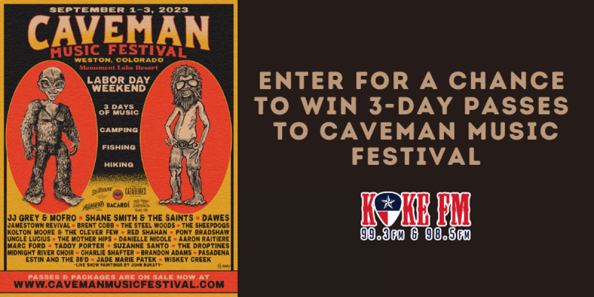 Enter to Win 3-Day Passes to Caveman Fest in Weston, CO!