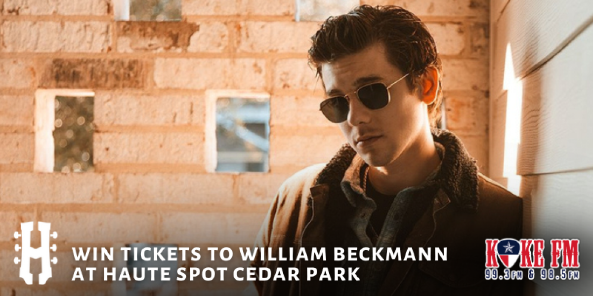 Enter to Win Tickets to William Beckmann at Haute Spot