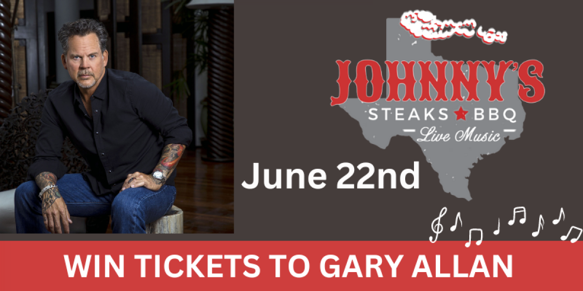 Win Tickets to Gary Allan Live at Johnny's
