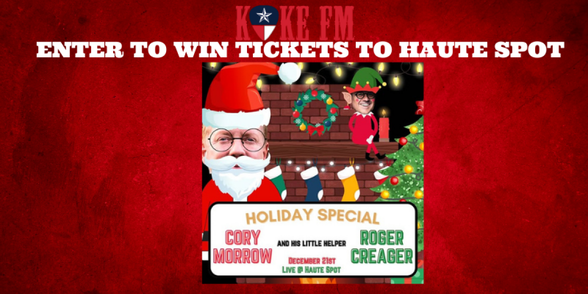 ENTER TO WIN TICKETS TO ROGER CREAGER & CORY MORROW AT HAUTE SPOT CEDAR PARK