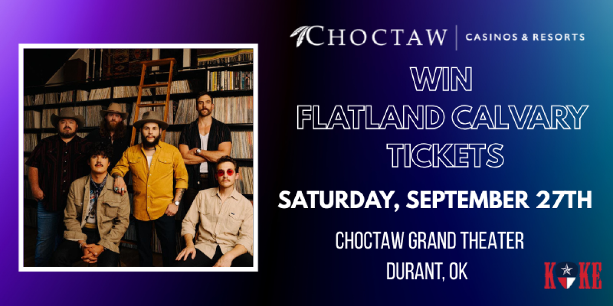 Enter To Win Flatland Cavalry Tickets At The Choctaw Casino