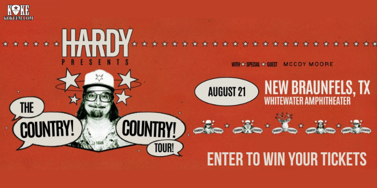 ENTER TO WIN HARDY TICKETS
