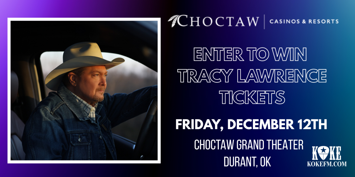 Win Tickets to See Tracy Lawrence Live at Choctaw Casino on December 12th