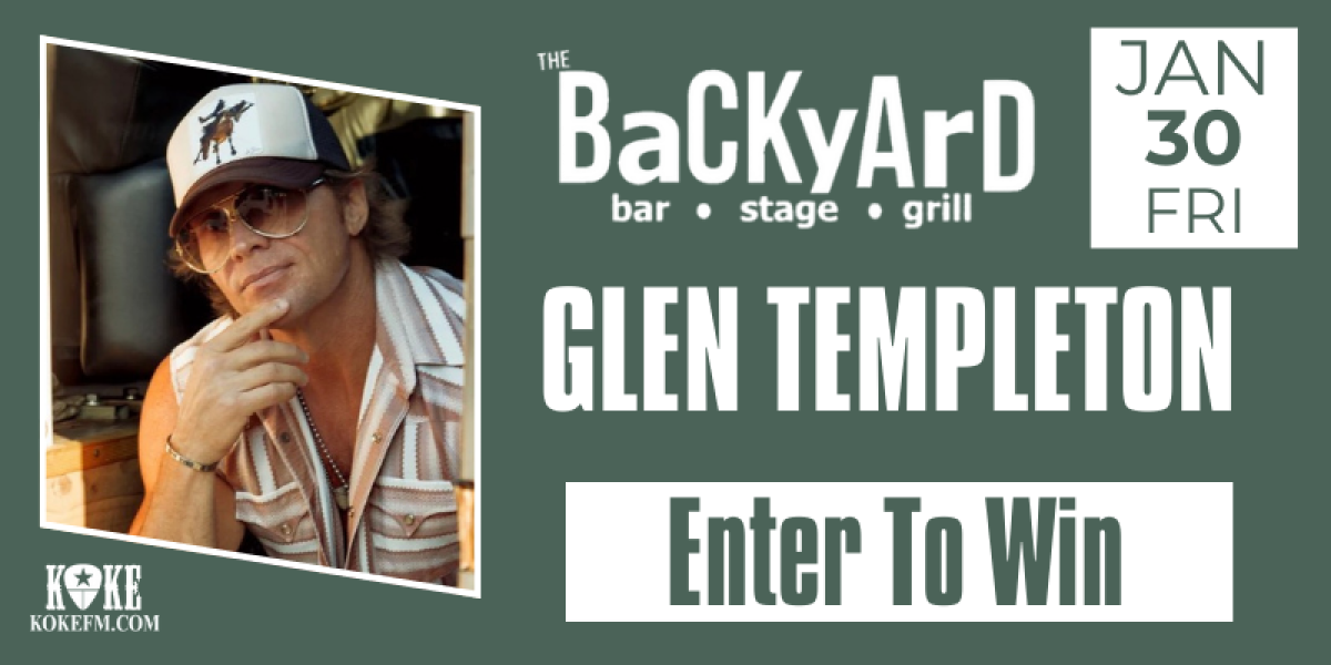 Enter To Win Your Glen Templeton Tickets