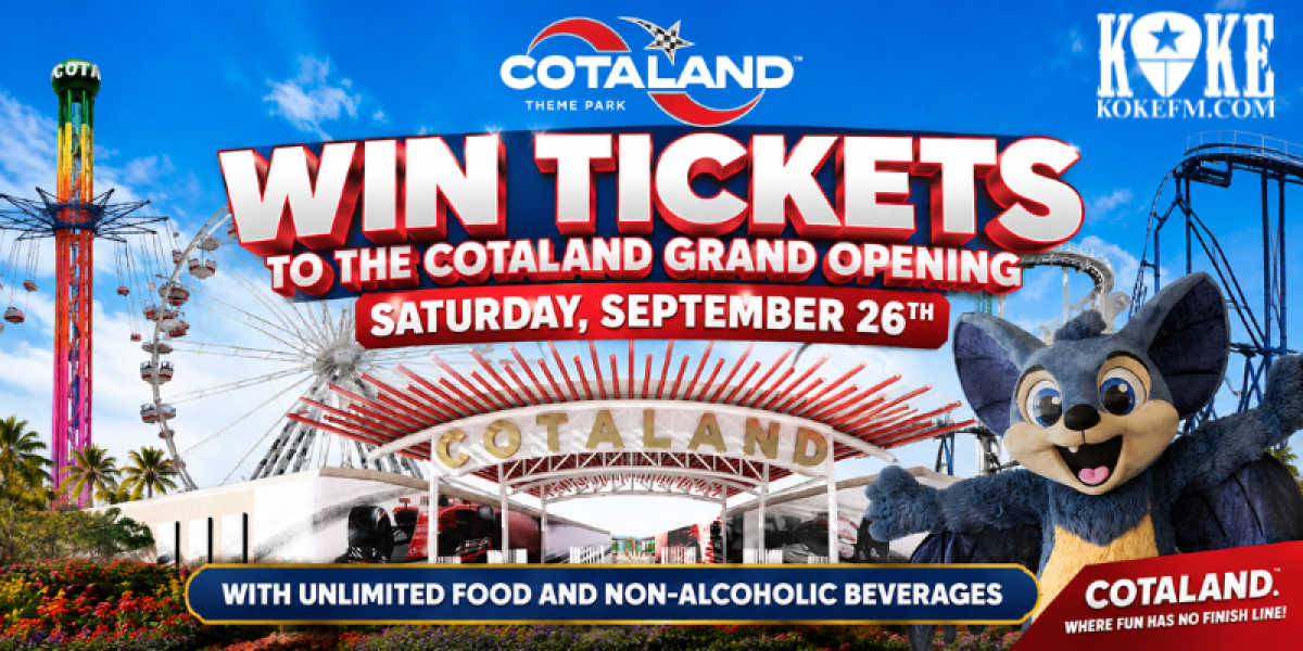 WIN TICKETS TO THE COTALAND GRAND OPENING Sweepstakes Contest
