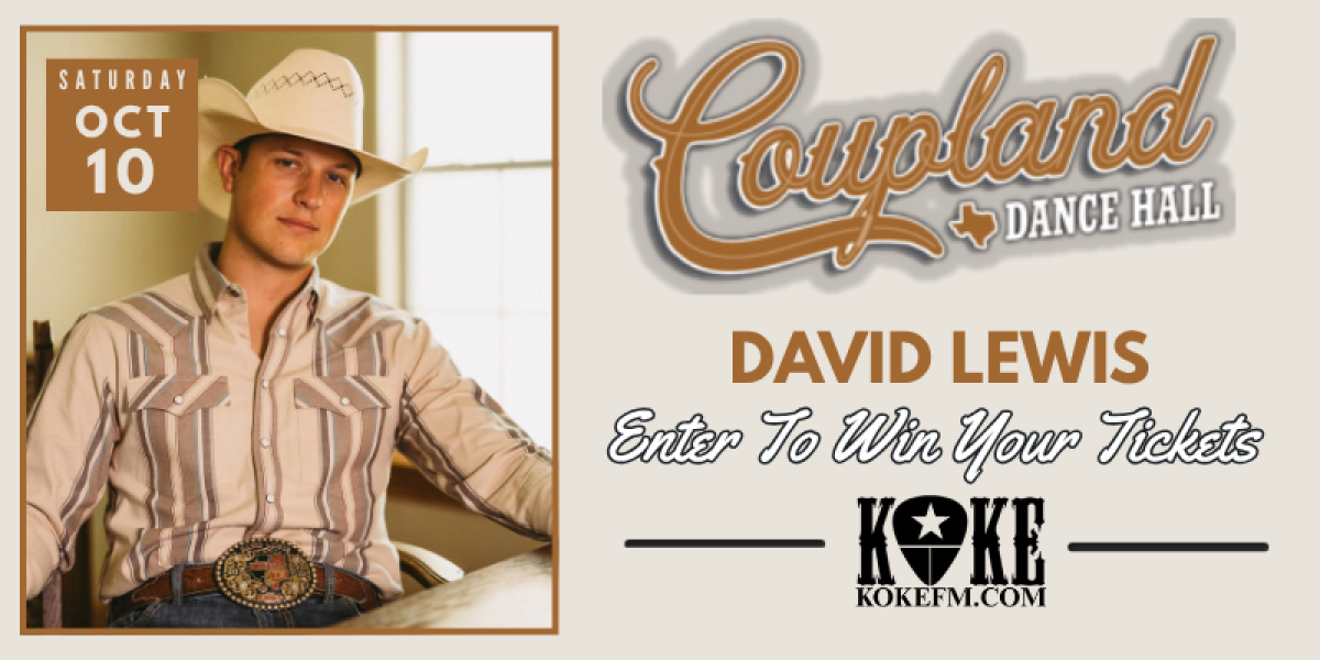 Enter To Win David Lewis Tickets